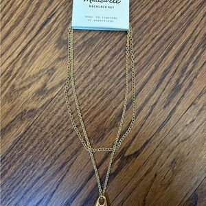 Madewell Gold Layered Necklace